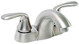 Premier Faucet 126958 Waterfront Lead Free Two-Handle Lavatory Faucet with Pop-Up, PVD Brushed Nicke