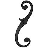 Stanley National s397 – 200ブラインドHoldback 6 – 3 / 4 "フラットブラックover亜鉛メッキ2パック 15 Pack S397-200-15pk