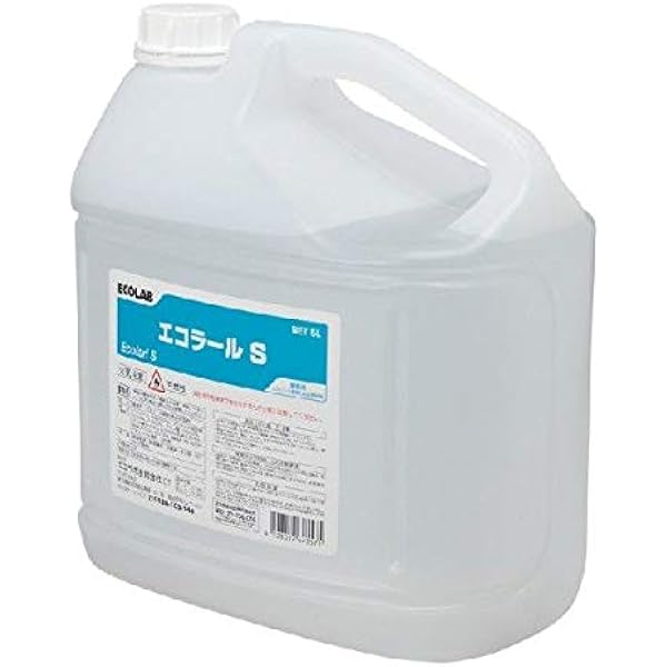 Amazon.co.jp: エコラボ アルコール除菌剤 エコラールE 4.8L×3