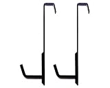 B.S額受長押掛け 足長 60mm×1１0mm 黒 2個入 2039-Ｂ fukui