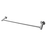 Alise SUS304 Stainless Steel 24-Inch Bathroom Single Towel Bar Wall Mount,Brushed Finish,G11003 [並行輸