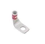Panduit LCAX4/0-58F-X Flex Conductor Lug, One Hole, Standard Barrel With Window, 90 Degree Angle, 4/