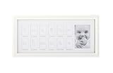 C.R. Gibson First Year Timeline Photo Frame, White by Cr Gibson LLC [並行輸入品]