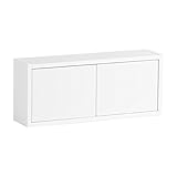 arne ウォールシェルフ 木製 石膏ボード ウォールボックス 棚 奥行き14cm 耐荷重15kg Wall Box Seven DX E 単品S ホワイト