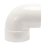 Genova Products PVC Short Turn Street Elbow, 4" [並行輸入品]