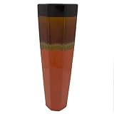 Essential Decor Entrada Collection Ceramic Vase, 19.65 by 6 by 6-Inch [並行輸入品]
