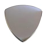 【オリジナル商品】APK-STL01 ステンレス ギター ピック 鏡面仕上げ おにぎり型 0.8mm