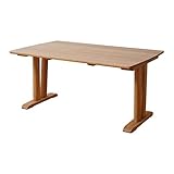 大川家具 天然木ナラ材ダイニングシリーズ 幅150ダイニングテーブル ナチュラル SNS16336012