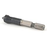 QLOOP 面取りカッター 窒化チタンアルミコーティング コバルトハイス HSS-CO 六角軸 (2-5mm)