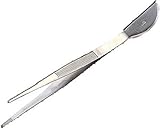 兼次 盆栽用小物 ヘラ付ピンセット 3514