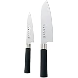 濃州孫六作 料理包丁 2点セット 和式丸柄 30T