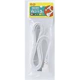 （業務用セット） ELPA 平型コード L型プラグ付 12A 3m LC-30H 【×5セット】