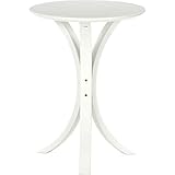 北欧風 サイドテーブル/ローテーブル 【ホワイト】 幅40cm 木製 〔リビング ダイニング〕