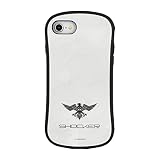 グルマンディーズ シン・仮面ライダー iPhone SE (第3世代/第2世代) / 8 / 7 / 6s / 6 (4.7インチ) 対応 ハイブリッドガラスケース SHOCKERエンブレム RI-30A