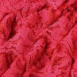 レースロンパースfor Babies and Girls ( M、レッド)