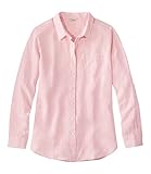 [エルエルビーン] ウィメンズ プレミアム・ウォッシャブル・リネン・シャツ チュニック ジャパン・フィット Lサイズ Shell Pink ピンク １００００３１９７２