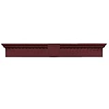 Buildersエッジ060020637078 37 5 / 8 " x 6 "クラシックDentilウィンドウヘッダー078、Wineberry