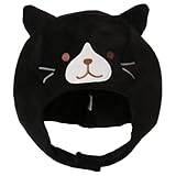 [ＦＵＫＵ　ＦＵＫＵ　ＮＹＡＮＫＯ] ふくふくにゃんこ 被りもの 帽子 アニマル ネコ 着ぐるみ 男女兼用 コスプレ なりきり ハロウィン おもしろ かぶりもの コスチューム 仮装 キャップ バラエティグッズ 男女兼用 可愛い フリーサイズ HAPiNS (クロスケ)