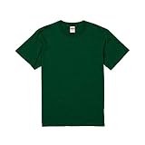 [ユナイテッドアスレ] Tシャツ 半袖 無地 メンズ レディース T-shirt 伸びない 透けない 衣装 5.6onz(オンス) 5001 (アイビーグリーン, L)