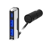 カシムラ(Kashimura) DC-5.4A-リバーシブルUSB 3ポート 自動判定 セパレート スリム DC-041