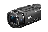 SONY ビデオカメラ FDR-AX55 4K 64GB 光学20倍 ブラック Handycam FDR-AX55 BC