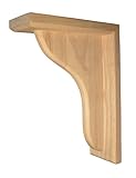 bingltd-コーベルの素朴なソリッドHardwoodブラケット – のセット2 ( c6 )