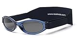 Real Kids Shades 024NAVY My First Shades Navy Shades wiith Adjustable Bands 0-24 Months