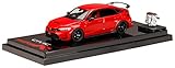 HJ64 1/64 ホンダ シビック TYPE R (FL5) エンジンディスプレイモデル付 フレームレッド 完成品