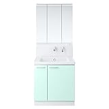 TOTO 洗面化粧台セット(KZ) 750mm スウィング3面鏡(LED)+片引き出し パナシェアクア KZ76D1B