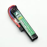 SFA製 7.4V1000mAh 20C-40Cショートスリム T字コネクタ[T型コネクタ]
