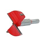 uxcell ボーリングビット　ボアビット　木工ビット　ビットの直径５０ｍｍ　赤色と