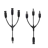 MC4 延長 ケーブル 1500V 5m 10m ソーラー 延長 ケーブル ソーラーパネル接続用 コネクタ付きソーラー用ケーブル 太陽光パネル用ケーブル 太陽光発電用機器・部材 MC4型 コネクター IP67防水 片端加工 2本セットMC4コネクター 4SQ 太陽光コネクター 2本/1セット (Y型1-3)