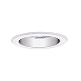 Halo 5020SC, 5' Trim Reflector Cone White Trim with Clear Specular Reflector [並行輸入品]