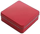 Candy缶 スクエア ストロベリーレッド / 1個 富澤商店 缶