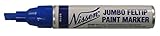 Nissen FPBUJ Jumbo Feltip Paint Marker, Blue (Pack of 6) [並行輸入品]