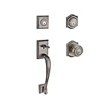 Baldwin DCNAPXTRATAR152 Reserve Double Cylinder Handleset Napa x Traditional with Traditional Arch R