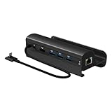 アイネックス(AINEX) ドッキングステーション ASUS ROG Ally/LENOVO Legion Go/Steam Deck/MSI Claw/USB-C ハブ ドック PD対応100W ギガビットLAN HDMI 4K60Hz ケーブル20cm Windows Android APPLE ポータブルゲーミングPC用ドッキングステーション USB-CDKG01