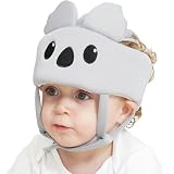 ＆ＣＯＣＯ ごっつん防止 ヘルメット ヘッドガード ３６０度保護 丸洗い可 簡単装着 メッシュ素材 マジックテープ 通気性 ベビー 赤ちゃん 転倒防止クッション (コアラ)
