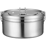 Amazon メスティン キャンプ 二層 組み立てる式 弁当箱 ランチボックス お弁当箱 飯ごう 飯盒 アウトドア 炊飯 キャンプ セット ステンレス鋼 漏れ防止 洗える 防水 保温 保冷 バリ取り不要 ポータブル キャンプ用品 クッカー バーべキュー アウトドア炊飯 調理器具