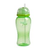 Born Free BPA-Free 14 oz. Twist'n Pop Straw Cup, Green by Born Free [並行輸入品]