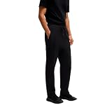 [BOSS] [ボス] ロングパンツ Double B モノグラム コットンブレンド トラックパンツ メンズ L ブラック