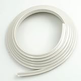 【日本製 やわらか フェンダー 汎用 アーチ 7mm 柔軟性 車検対応 サイド エアロ ブラック ホワイト パール 足回り オーバーフェンダー ドレスアップ 傷防止 ジムニー 国産 車用 (パール, 3m)