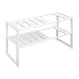 シンク下 伸縮 ラック 2段