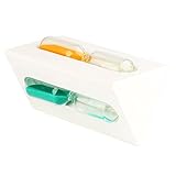 3 分 5 分 7分砂時計タイマー サンドタイマー 木製 ギフトクリスマス　誕生日プレゼント (白)