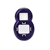 Darkhorse.Inc 自 撮り インスタントカメラチェキ FOR instax mini 8 / instax mini 7S 専用接写レンズ 八の形-PUR
