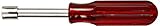 Xcelite HS14V Full Hollow Shaft Nutdriver with Bright Finish, 7' Hole Depth, 7/16' Blade Diameter, 3