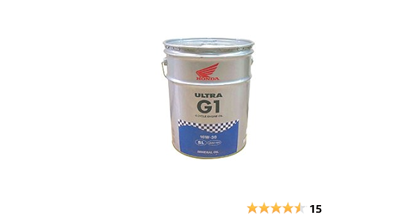 Amazon ホンダ純正ウルトラg1 Sl 10w 30 リットルバイク用エンジンオイル 032 バイク用エンジンオイル 車 バイク