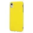 レイ・アウト iPhone XR ケース TPU 耐衝撃Light Carbon/カーボンイエロー RF-P18CP3/CY