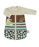 Woombie Ultra Sleeper Super Soft Baby Sleep Sack (5-9 Months, Bunny's Racing Car) by Woombie