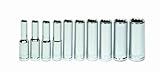 Williams 30937 10-Piece 1/4-Inch Drive Deep 12 Point Socket Set by Williams
